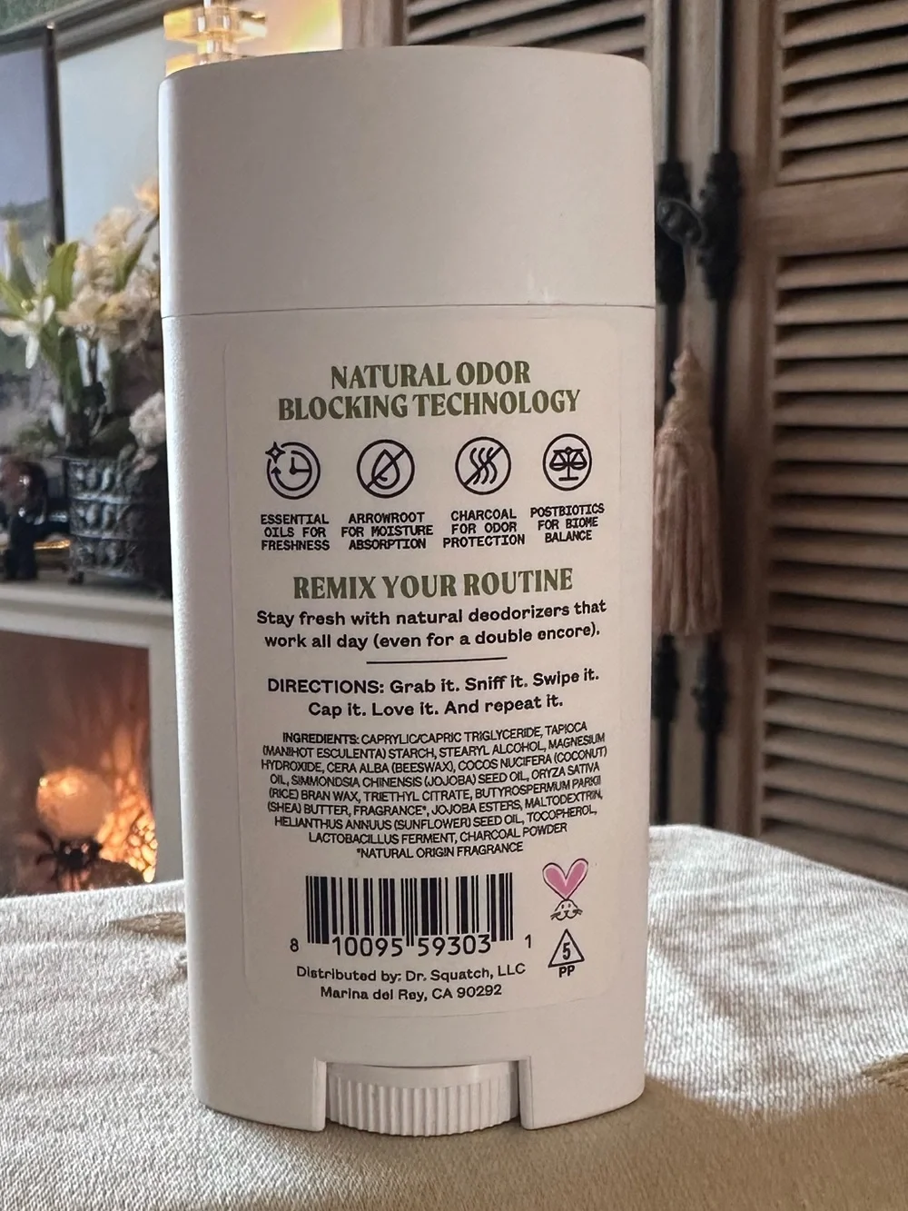 JUKEBOX Natural Deodorant Aluminum Free. Lavender Fields Forever. New.